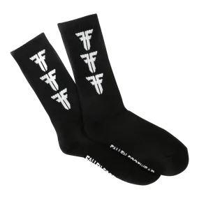 STEP & REPEAT SOCK BLACK/WHITE