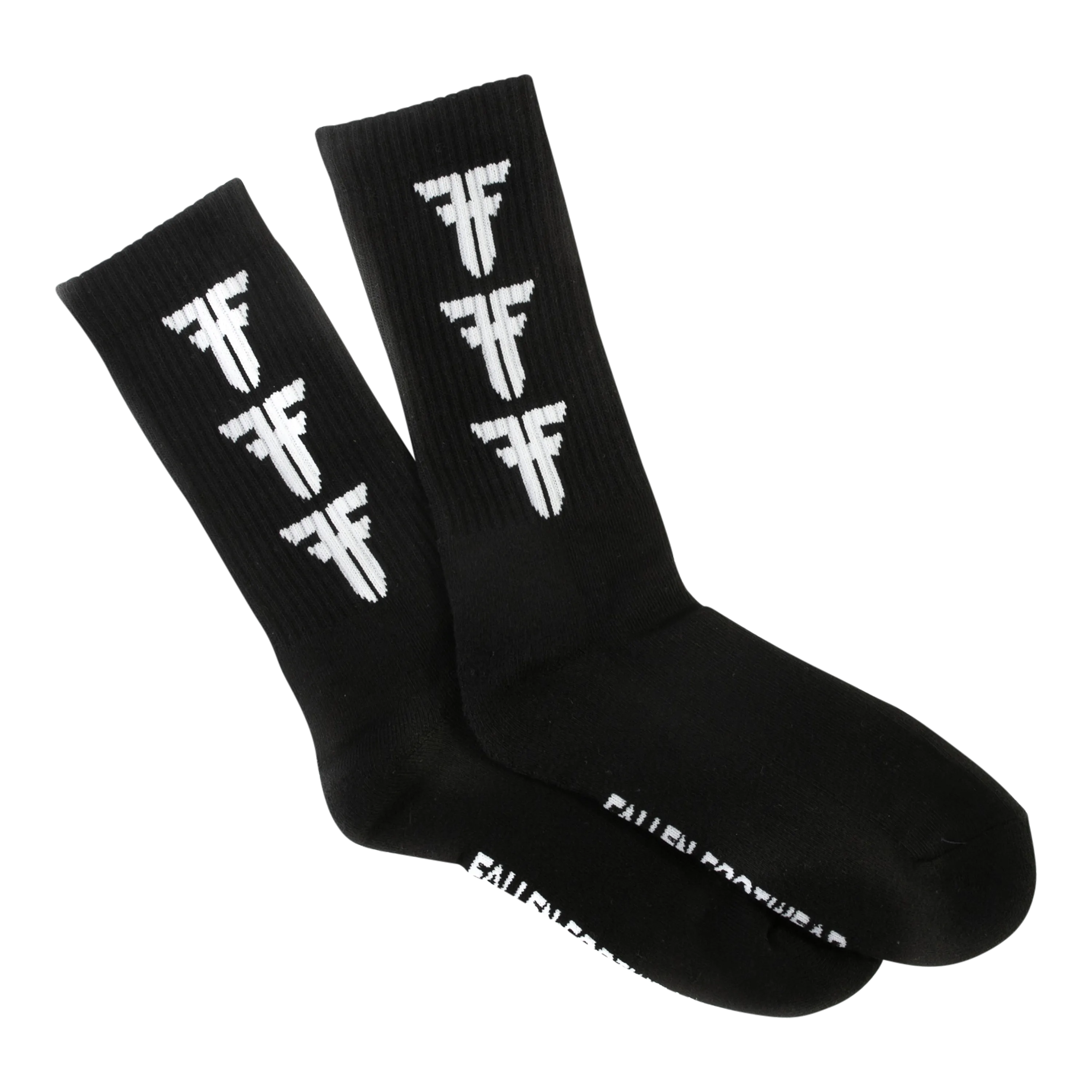 STEP & REPEAT SOCK BLACK/WHITE