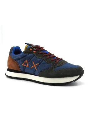 SUN68 Tom Goes Camping Sneaker Uomo Navy Blue Z43105