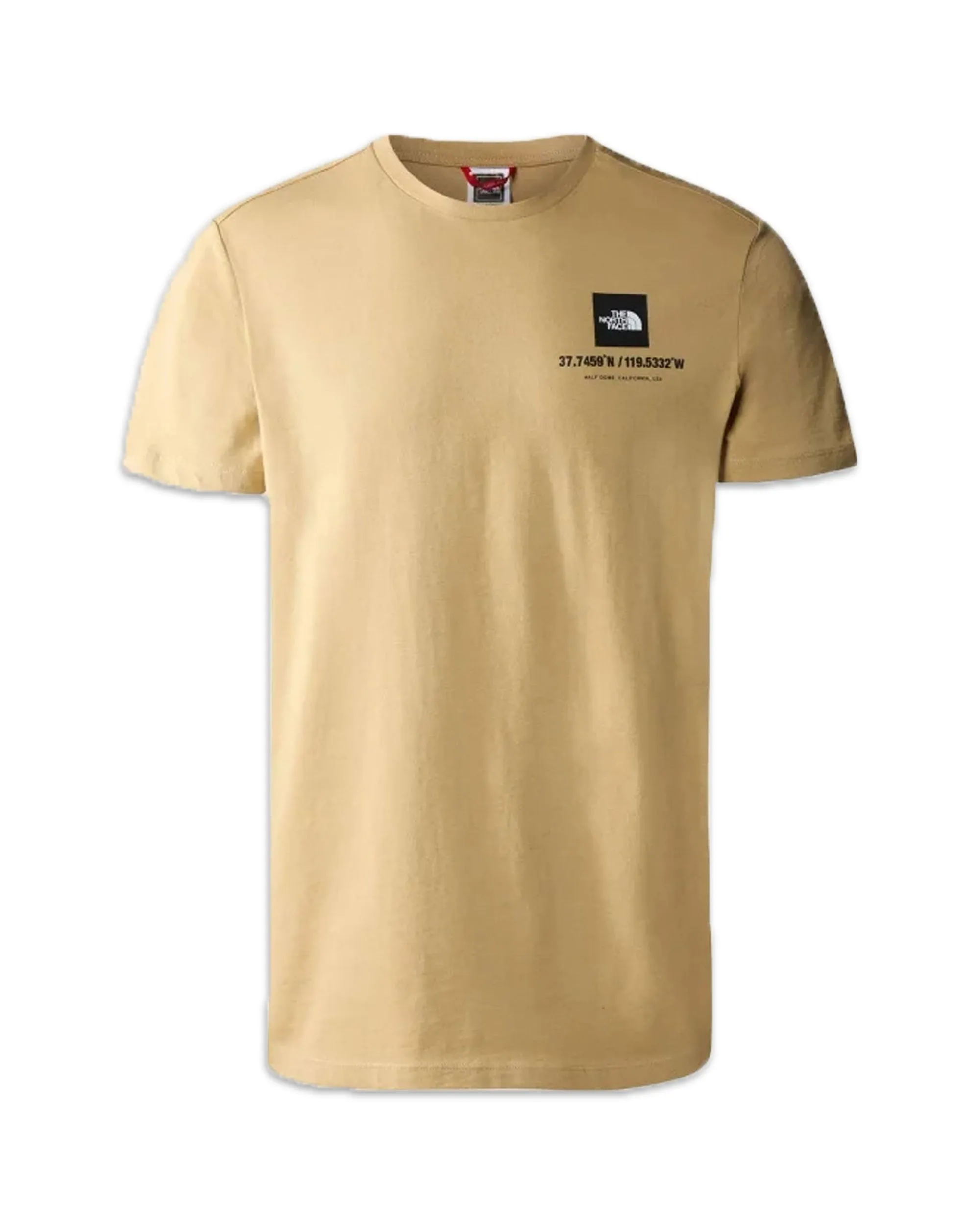 T-Shirt Uomo The North Face CoordinatesKhaki Stone