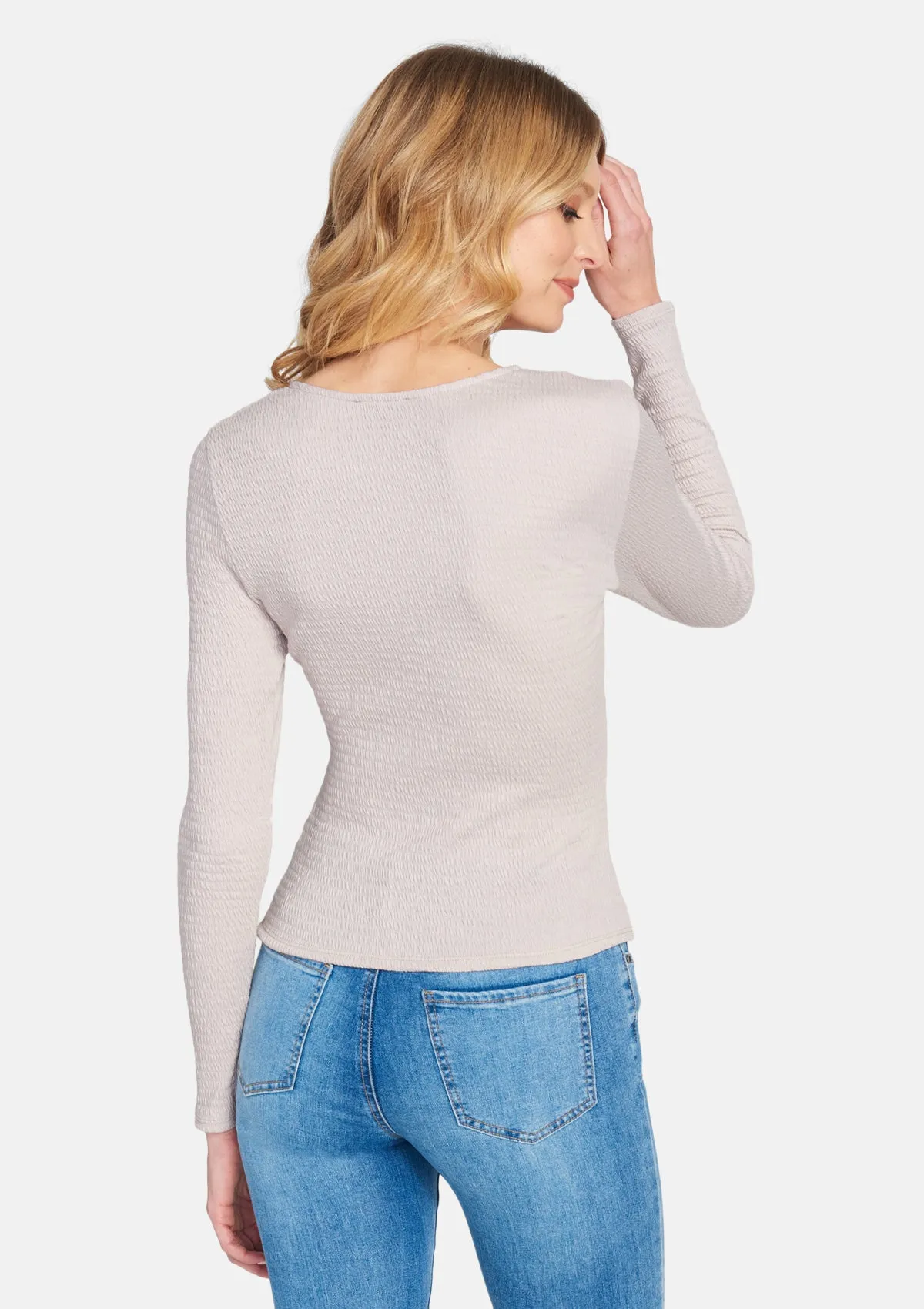 Tall Vivian Ribbed Top