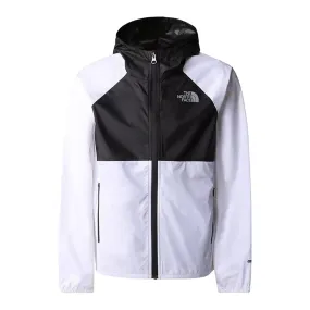 The North Face boys' jacket Wind Jacket NF0A82D8FN4 white-black