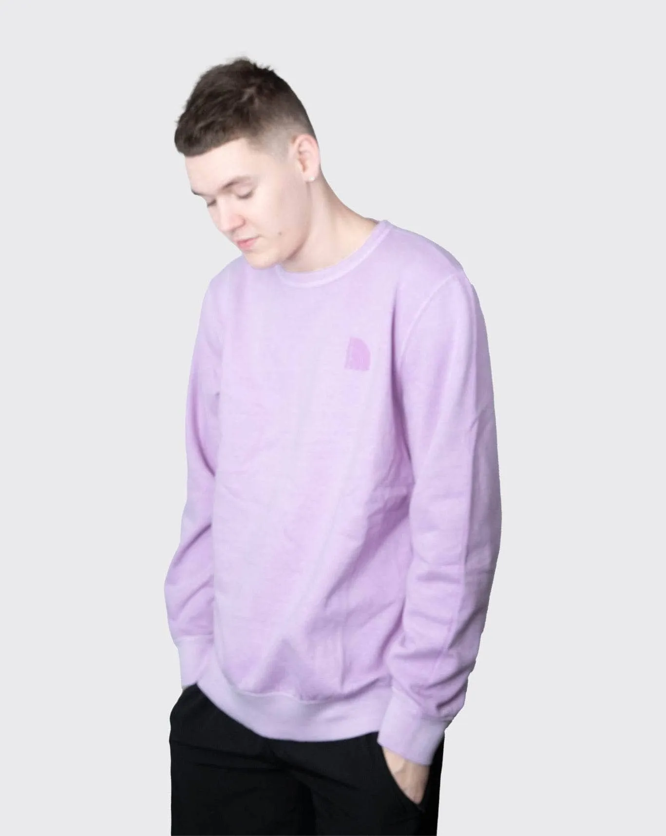 the north face garment dye crewneck