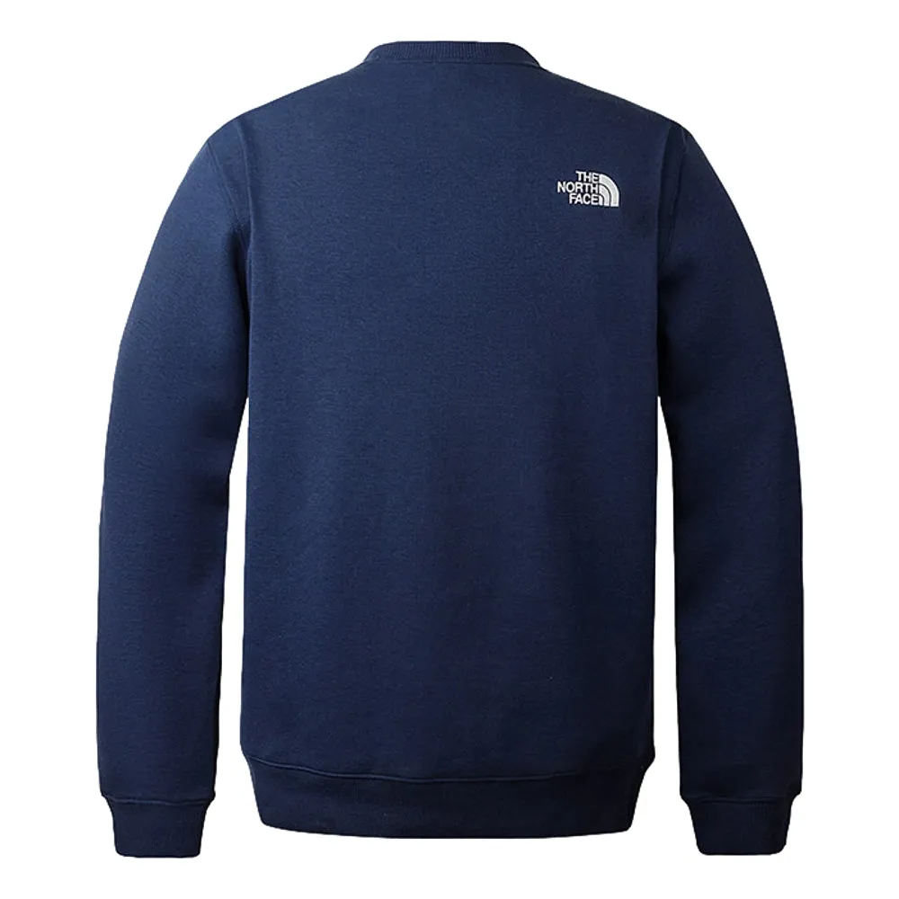 THE NORTH FACE M HYBRID POCKET CREW-AP-NAVY