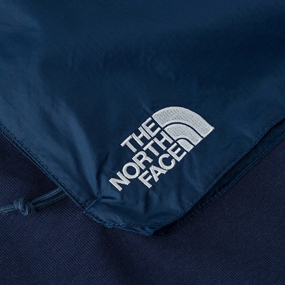 THE NORTH FACE M HYBRID POCKET CREW-AP-NAVY