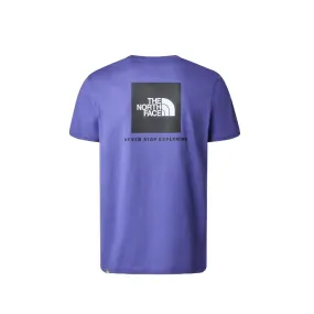 The North Face T-Shirt Mezza Manica Red Box Viola Nero 2024