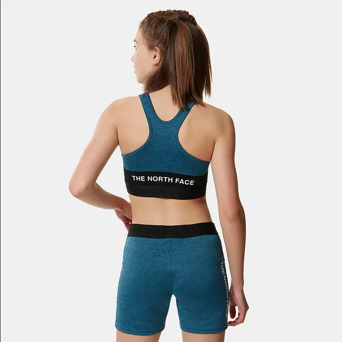 The North Face Women's Mountain Athletics Bra Top NF0A5IF86P8 Blue Black