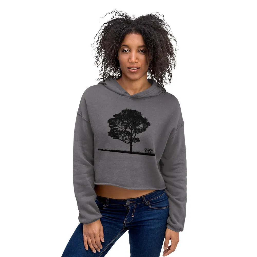 Tree Choose RCVRY Crop Hoodie