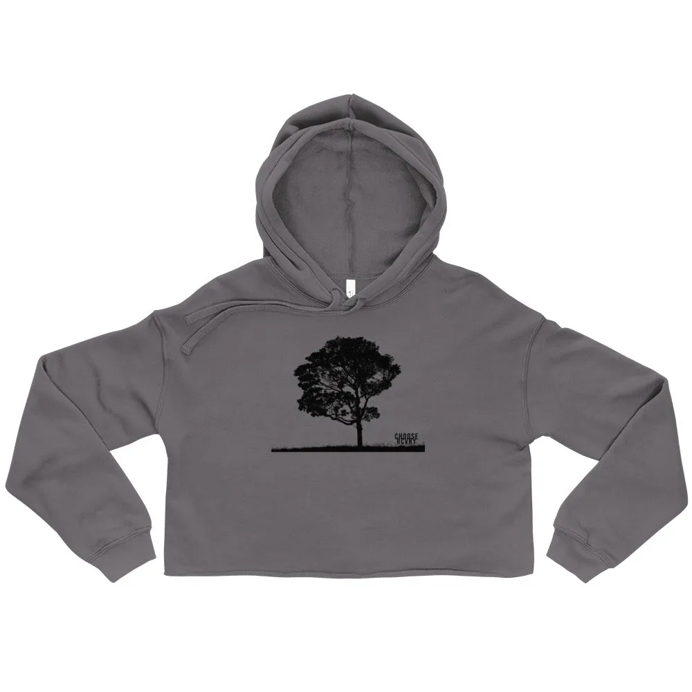 Tree Choose RCVRY Crop Hoodie