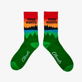 Twilight Lake True North Men's & Women's Crew Sock