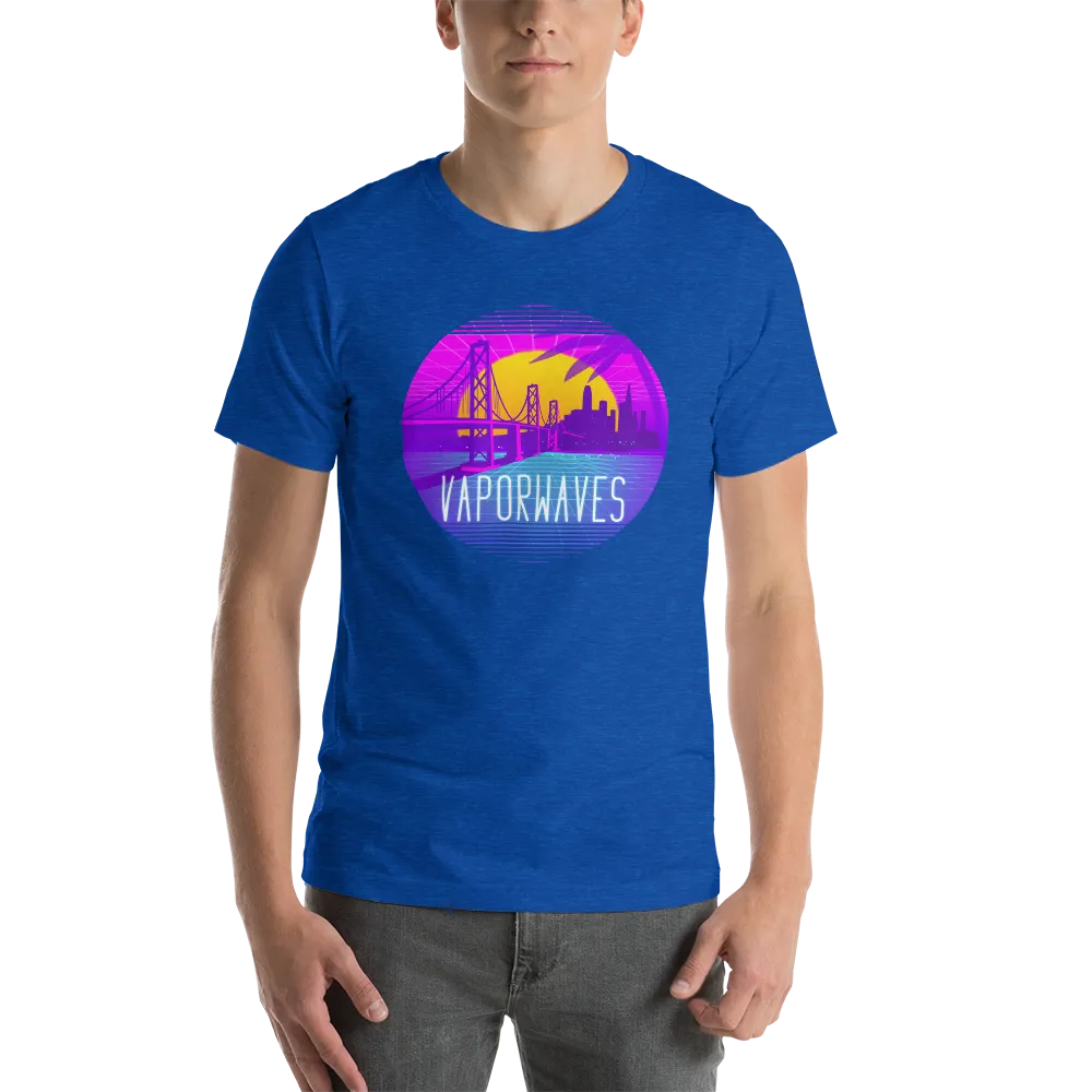 Vaporwaves Short-Sleeve Unisex T-Shirt