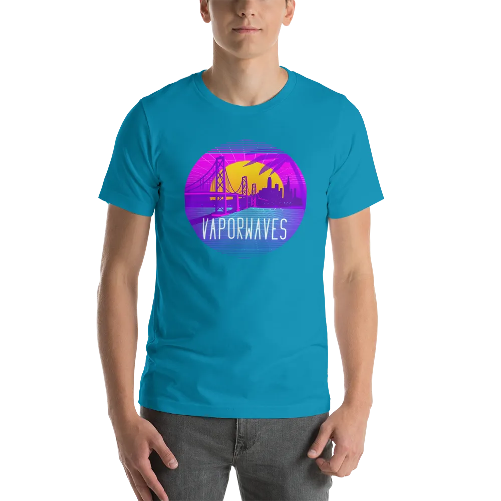 Vaporwaves Short-Sleeve Unisex T-Shirt