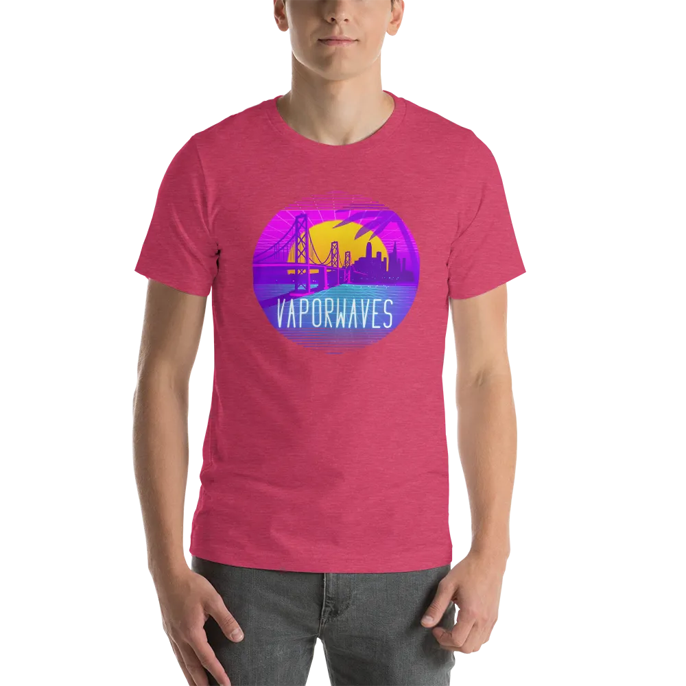 Vaporwaves Short-Sleeve Unisex T-Shirt