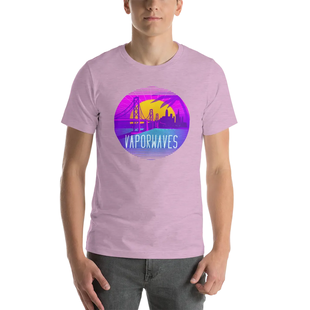 Vaporwaves Short-Sleeve Unisex T-Shirt