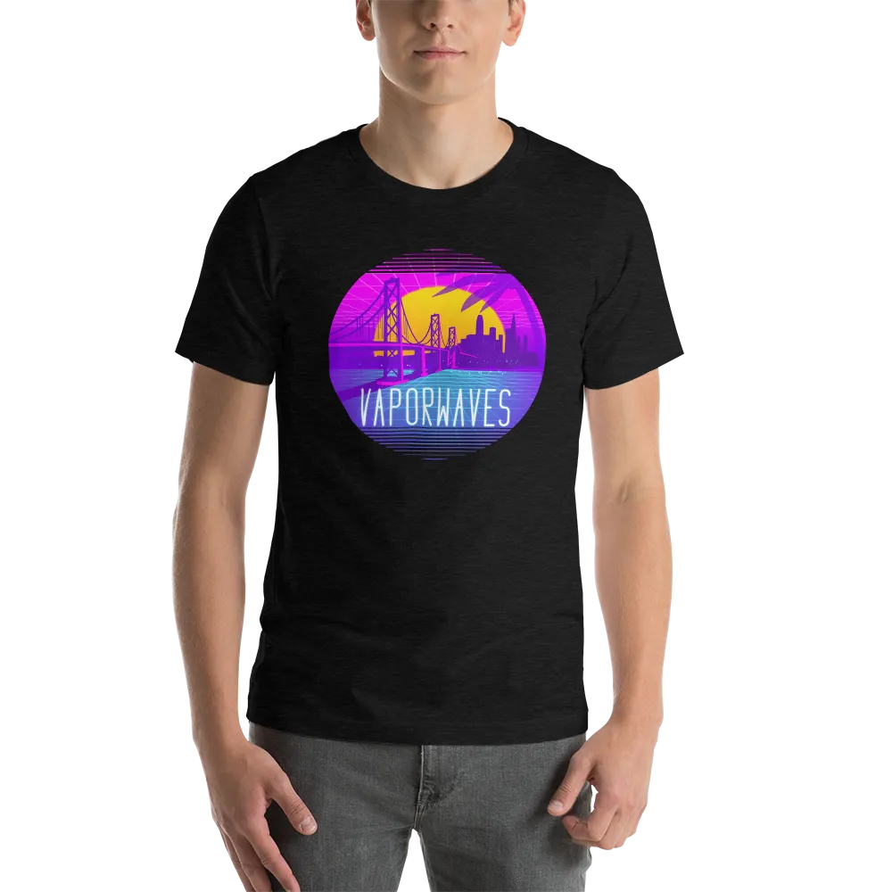 Vaporwaves Short-Sleeve Unisex T-Shirt