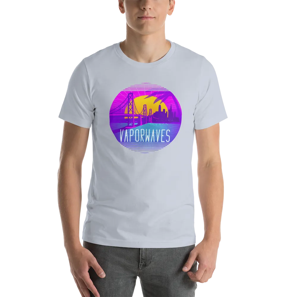 Vaporwaves Short-Sleeve Unisex T-Shirt