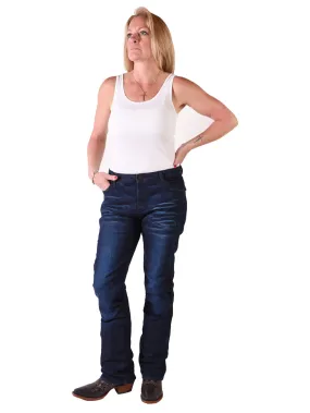 Women's Blue Detroit Steel Jeans