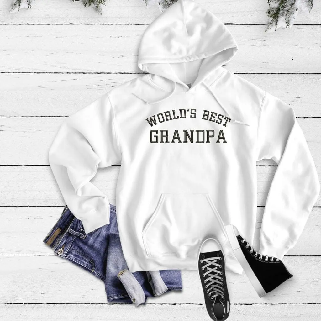 World's Best Grandpa Hoodie Sweatshirt